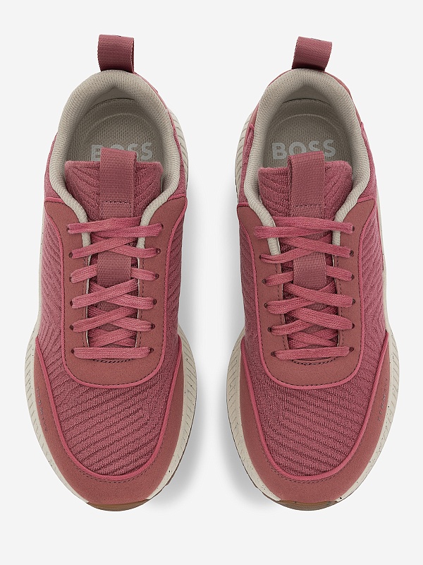 Кроссовки жен Hugo Boss 50525107 692 Open Pink - 2