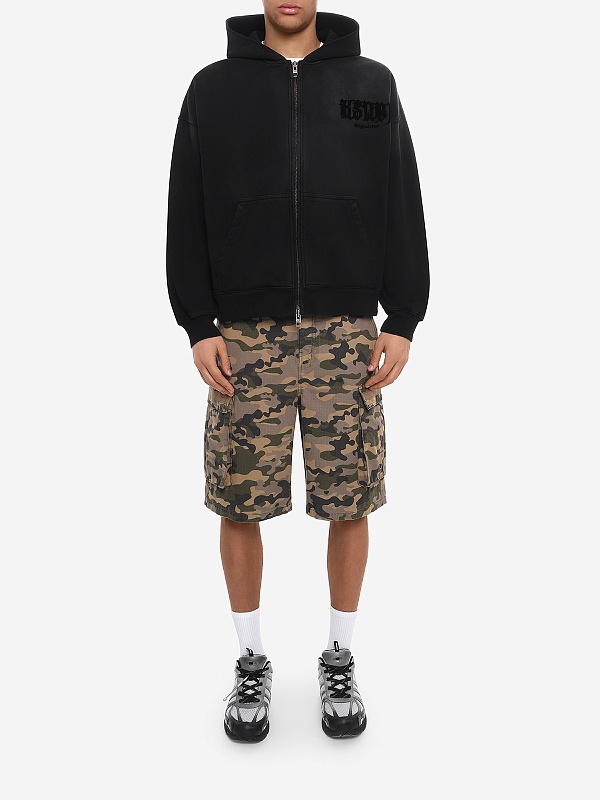 Толстовка на молнии муж Ksubi MPS26FL001 charcoal - 3