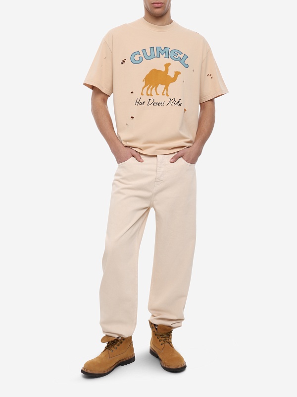 Футболка муж Carne Bollente SS26ST0109 Off-Beige - 1