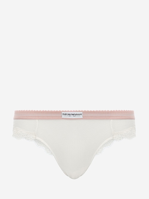 Трусы жен Emporio Armani EW000394 AF15360 U1054 IVORY - 0