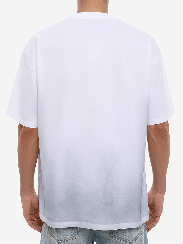 Футболка муж PURPLE M1098-MJWH126 WHITE - 4