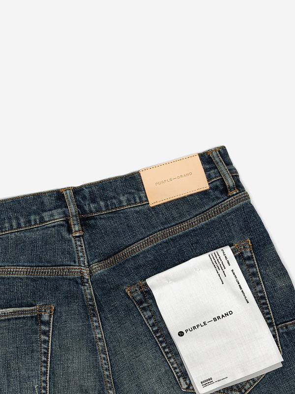 Джинсы муж PURPLE P004-OYFD124 DK INDIGO - 4