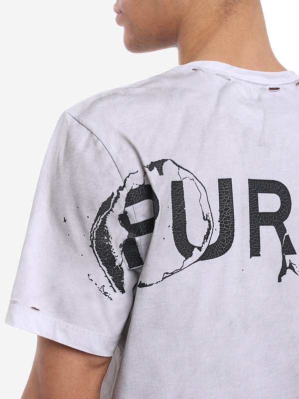 Футболка муж PURPLE P109-CWCP126 WHITE - 5