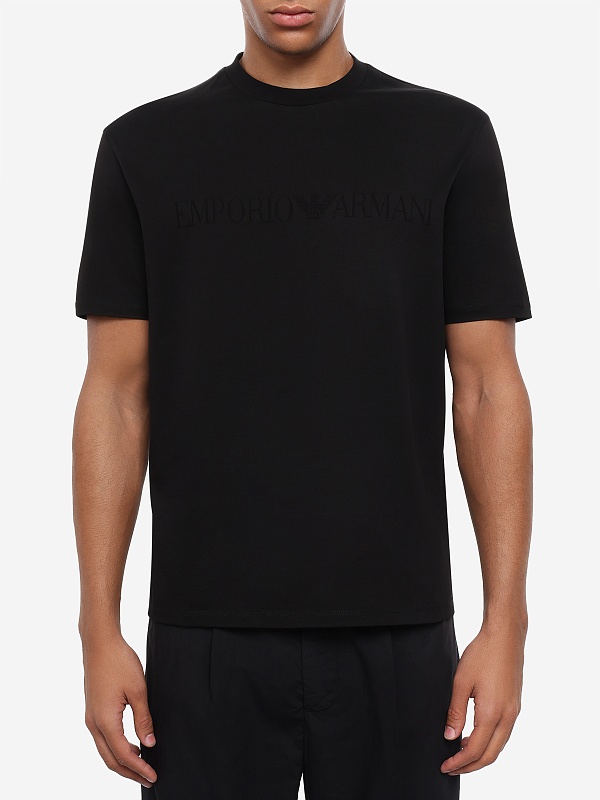 Футболка муж Emporio Armani EM004593 AF10762 FC302 UC001 BLACK DIS 2 - 3