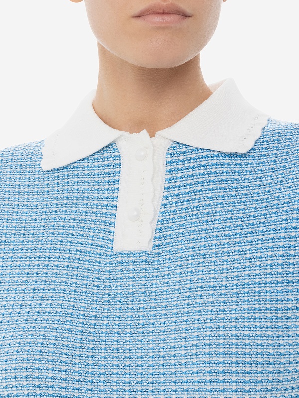 Поло жен Burka kn25-t002 Голубой - 4