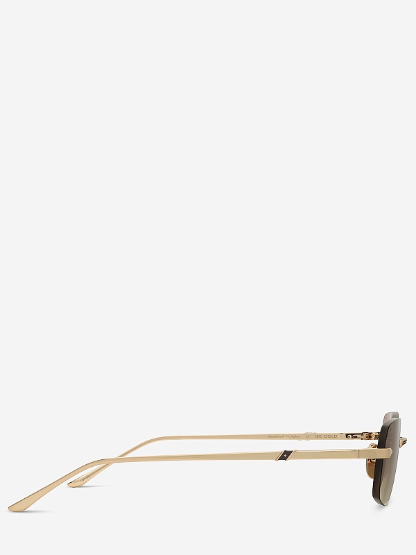 Солнцезащитные очки Leisure Society LS Meursault 18K GOLD Brown Gradient 54 18 145 - 3