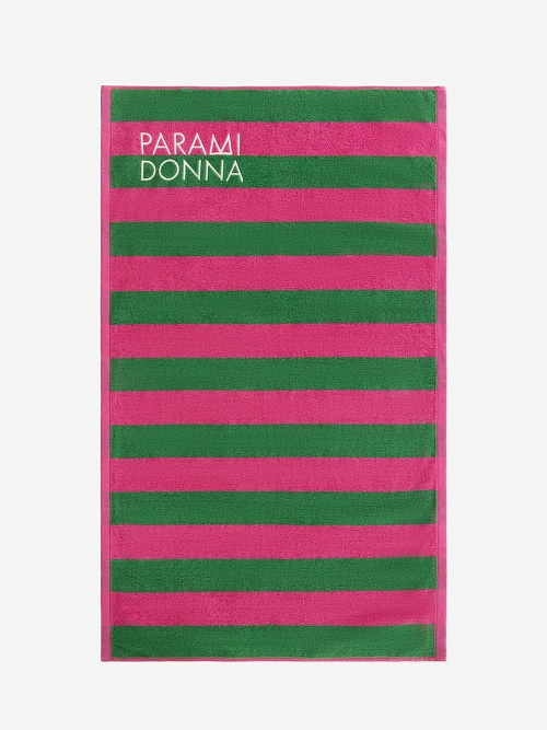 Полотенце дев Paramidonna SS25TWEGSM FUCHSIA/ EMERALD - 0