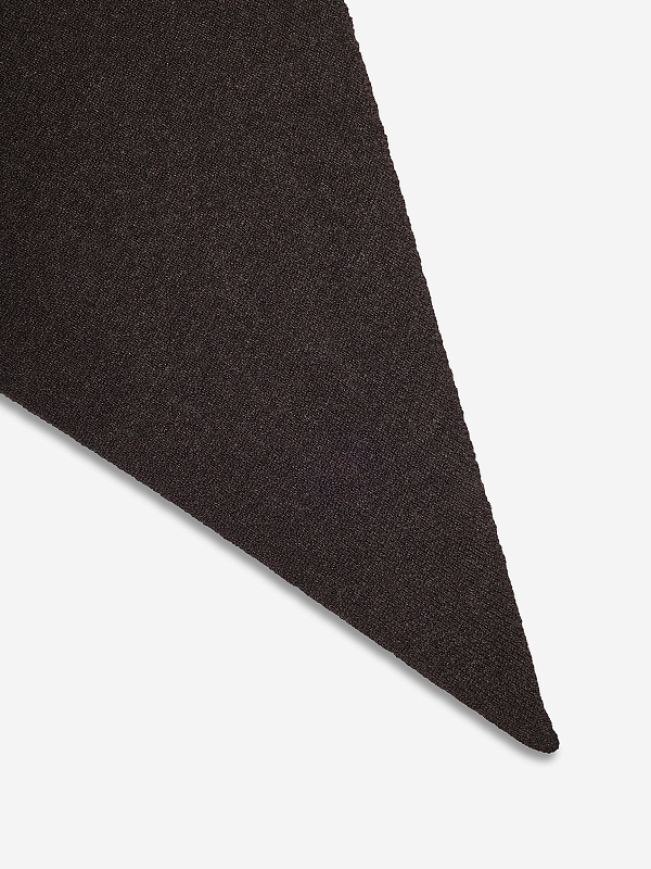 Шарф жен Officine Generale W25XACC859 DARK BROWN - 2