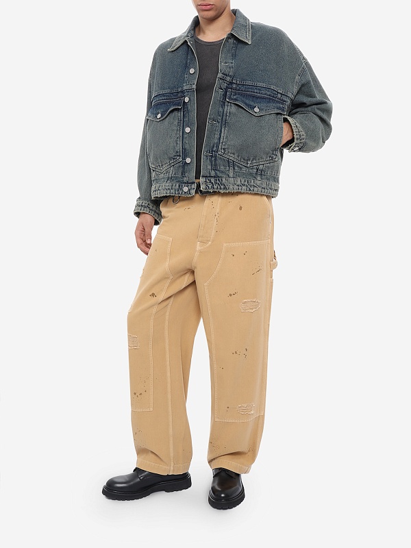 Куртка джинсовая муж Etudes Studio E26MMOUT512-03 CREAM - 1