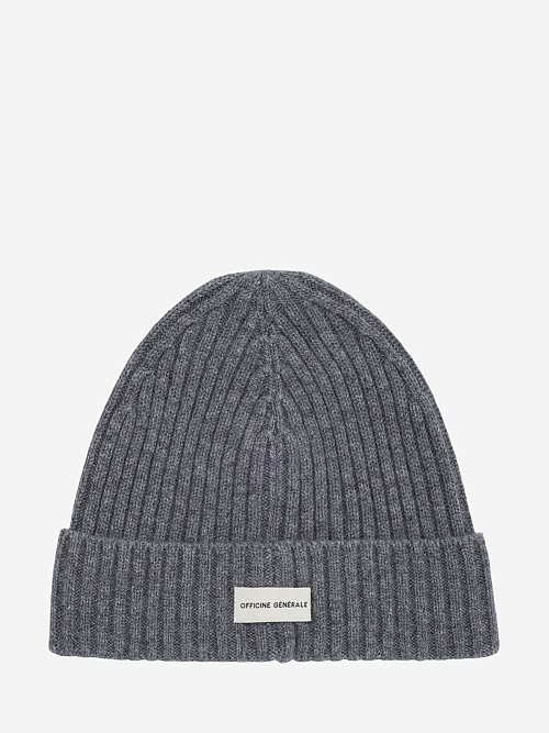 Шапка муж Officine Generale W25XACC872 HEATHER GREY - 0