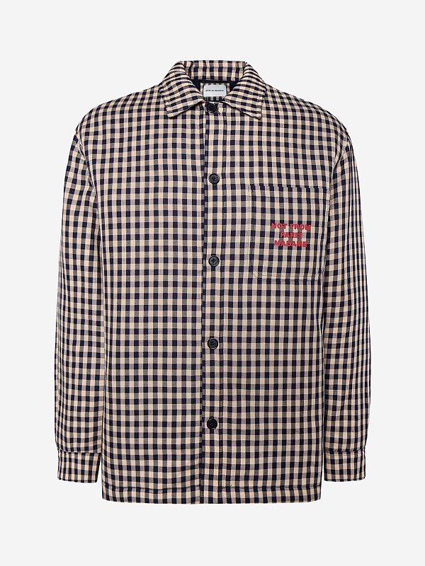 Рубашка муж Drôle de Monsieur PERM-SH270-CO310-BG BEIGE - 0