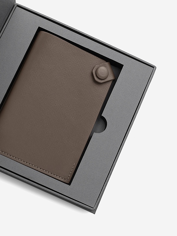 Обложка для паспорта Louis XIV Envelope Taupe - 7