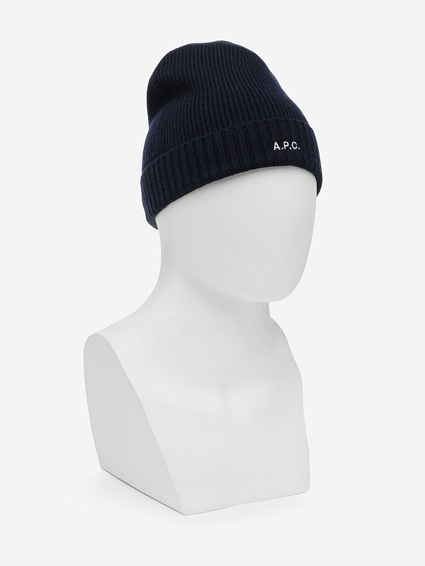 Шапка муж A.P.C. WVBCZ-M25091 IAK DARK NAVY - 2