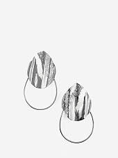 Серьги жен MISHO SE01-BSR Silver