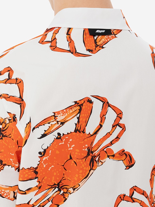 Рубашка муж MSGM 3840ME12 257051 01 - 5