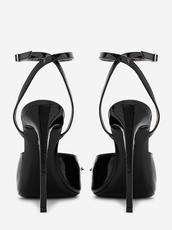Босоножки (каблук) жен Philipp Plein SADS WSD0514 PLE077N 02 - 5