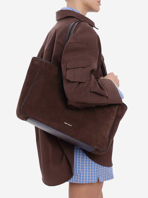 Сумка жен Manu Atelier 2025268 Deep Brown & Bitter Brown - 4