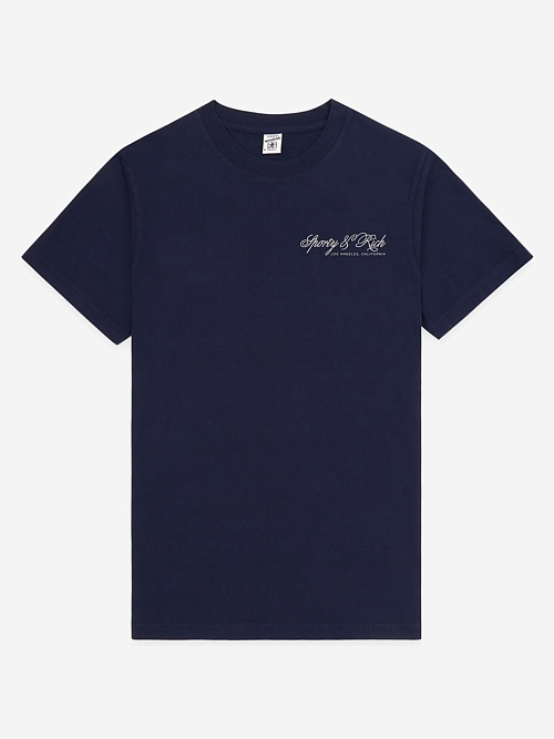 Футболка жен Sporty & Rich TO04365264BL106 Dark Navy - 0