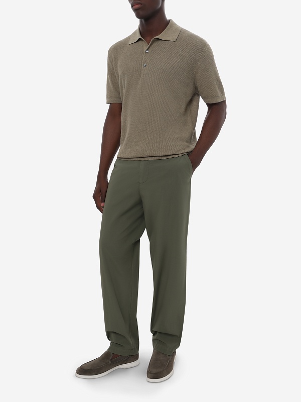 Поло муж Barena Venezia KNU5480 3167 385 Salvia - 1