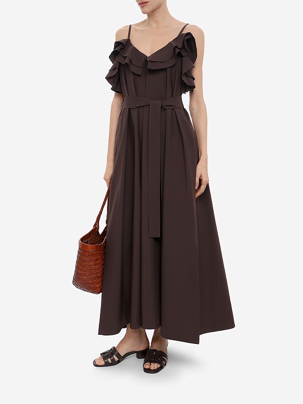 Платье жен P.A.R.O.S.H. D726162 008 MARRONE - 1