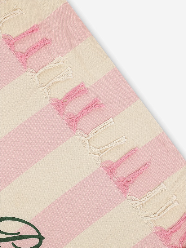 Полотенце жен MC2 Saint Barth FOUL002 04435H SB BEACH STRIPES POP V 21 EMB - 2