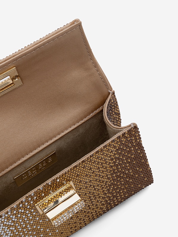 Сумка жен Gedebe MINISPHSTNCRYDEG CHAMPAGNE + CRYSTAL DEGRADÃ (SMOKED TOPAZ-LIGHT CO - 4