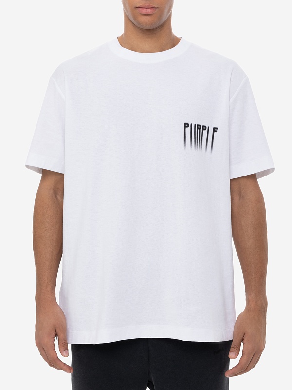 Футболка муж PURPLE P104-TBWB325 WHITE - 2