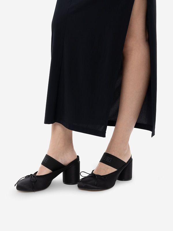 Мюли (каблук) жен MM6 S59WP0200 P5560 T8013 - 8