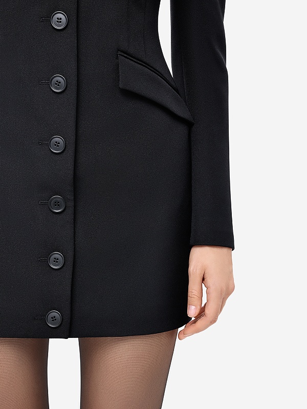 Платье жен THE ANDAMANE T180104A TNP0B8 BLACK - 4