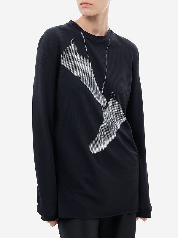 Лонгслив жен MM6 S52GC0346 M20101 900 - 2