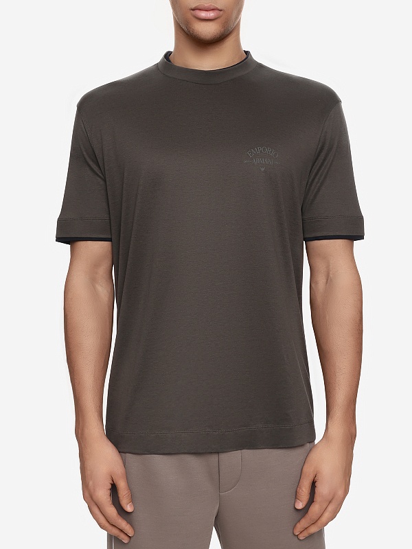 Футболка муж Emporio Armani EM002939 AF18312 U8120 BLACK INK - 3