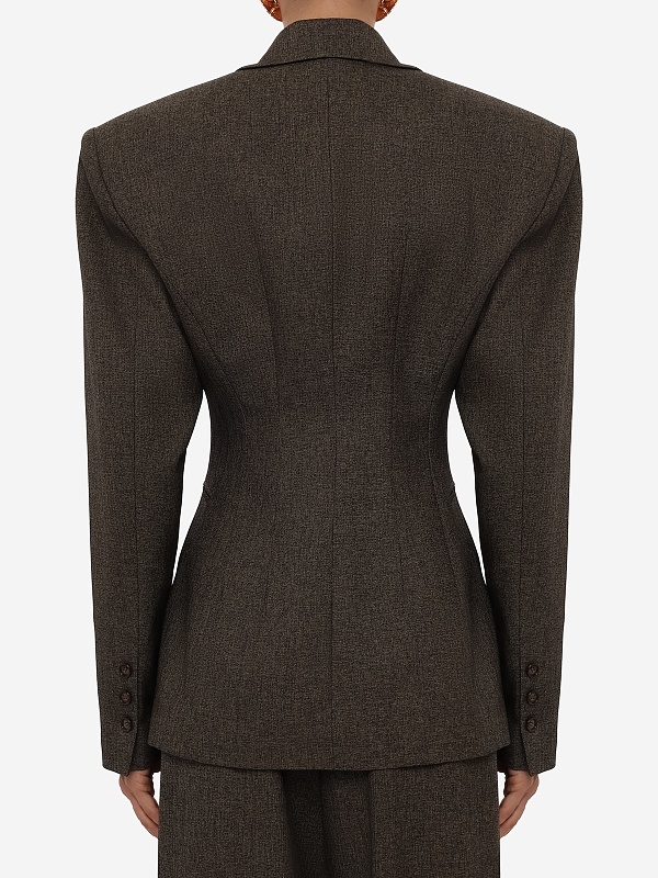 Жакет жен THE ANDAMANE T203017B TNP269 BLACK/AMBER - 4