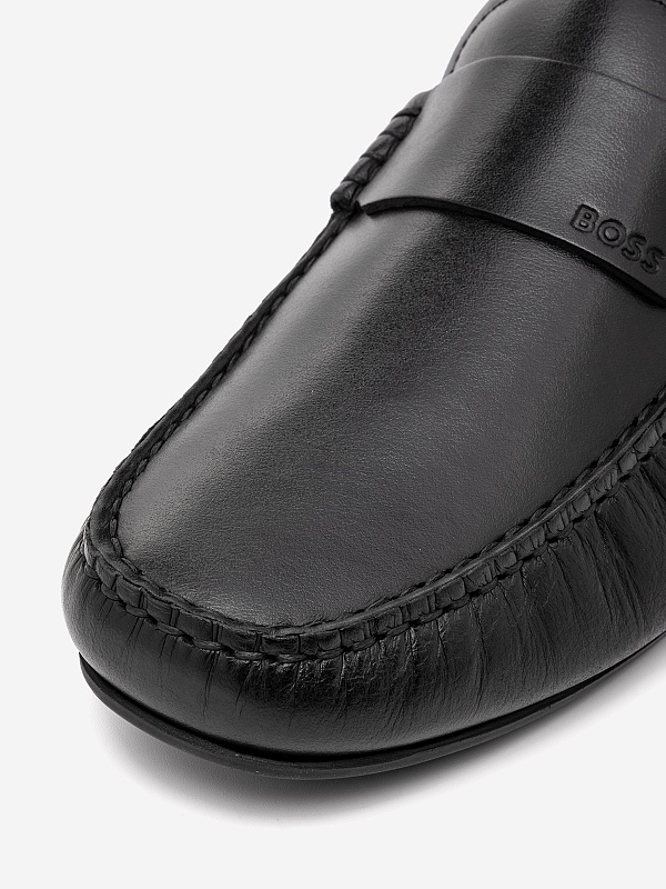 Мокасины муж Hugo Boss 50511703 001 Black - 5