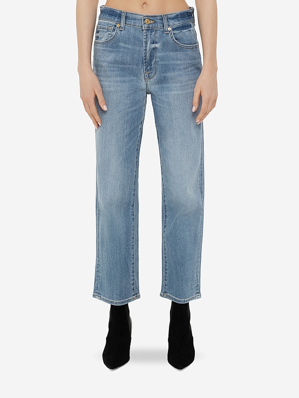 Джинсы жен 7 For All Mankind JSAN44A0TL LIGHT BLUE - 3