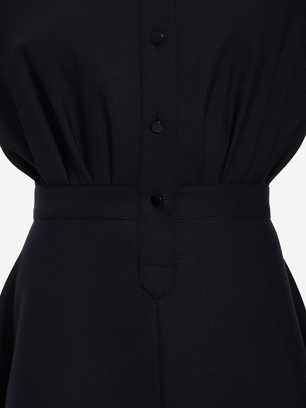 Платье жен Officine Generale W25WDRS104 DARK NAVY - 4