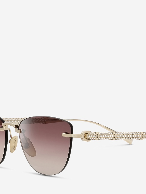 Солнцезащитные очки Gucci GG2063S 005 55 17 145 - 3