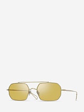 Солнцезащитные очки AHLEM Clovis Grey Gold/Honey - Filigree 52 19 150