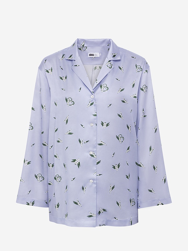 Блуза жен Burka t25-bl001 Голубой - 5