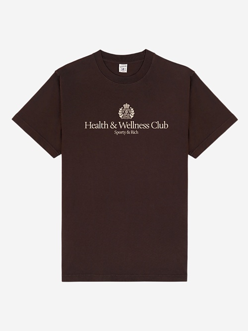 Футболка муж Sporty & Rich TO04365241BR03 Chocolate - 0