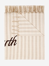 Полотенце жен MC2 Saint Barth FOUL002 02028H SB BEACH STRIPES V 11 EMB