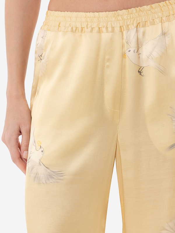 Брюки жен Burka t25-tr001 Желтый - 3