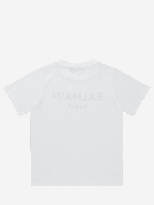 Футболка мал Balmain BX8P01 Z3186 100NE - 1