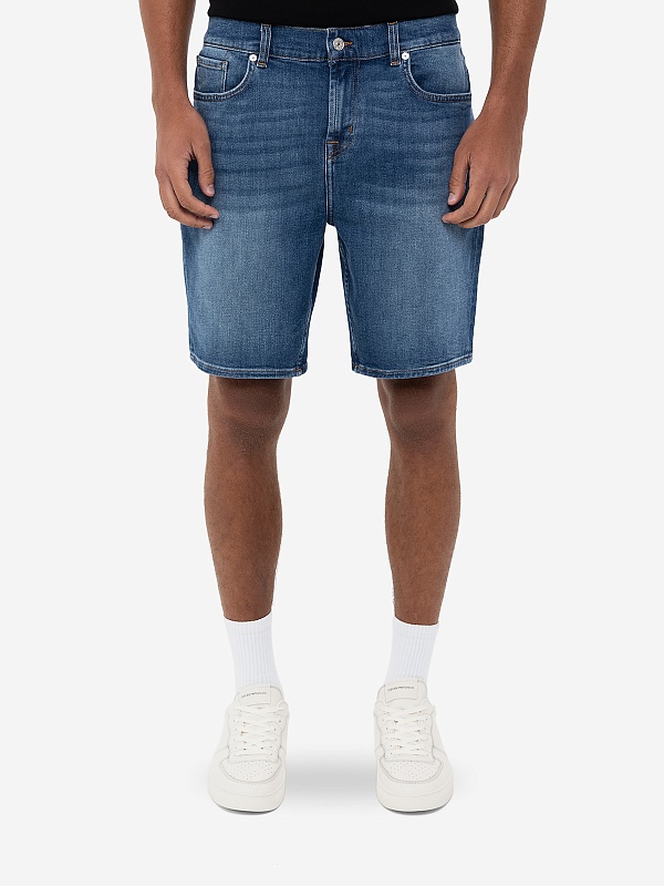 Шорты муж 7 For All Mankind JSSRA500VI MID BLUE - 3