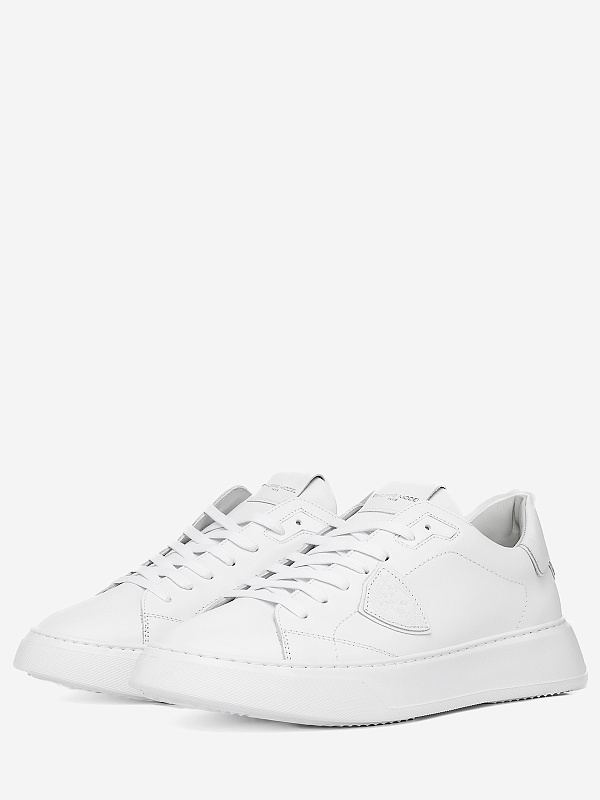 Полуботинки Philippe Model BTLUV001 TEMPLE LOW MAN VEAU BLANC - 3