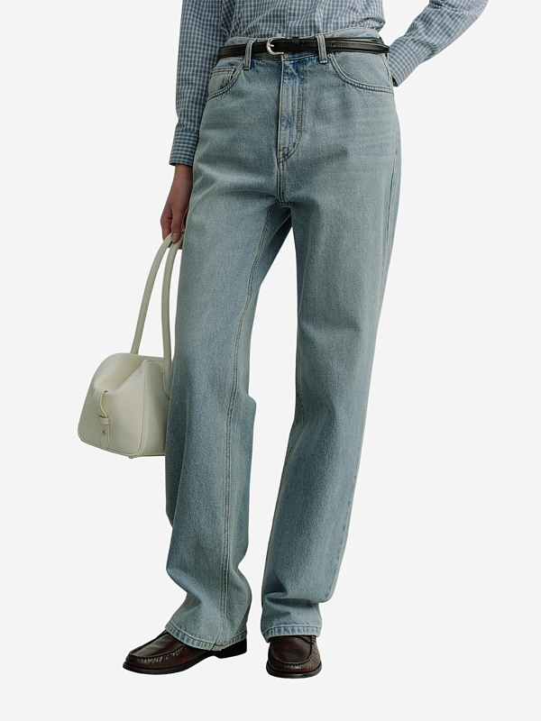 Джинсы жен DUNST UDPA6A205B1 LIGHT BLUE - 2