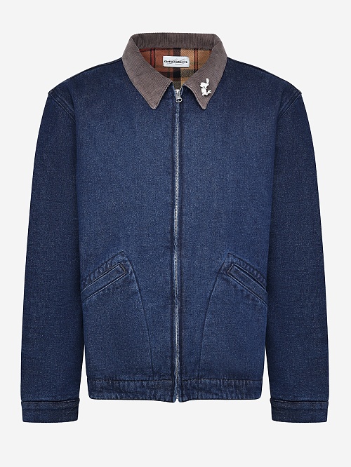 Куртка джинсовая муж Carne Bollente AW25DJK0101 Washed Blue - 0
