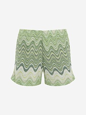 Шорты пляжные жен MC2 Saint Barth MEA002 01121L RACHEL SEA WAVE SOFT 55
