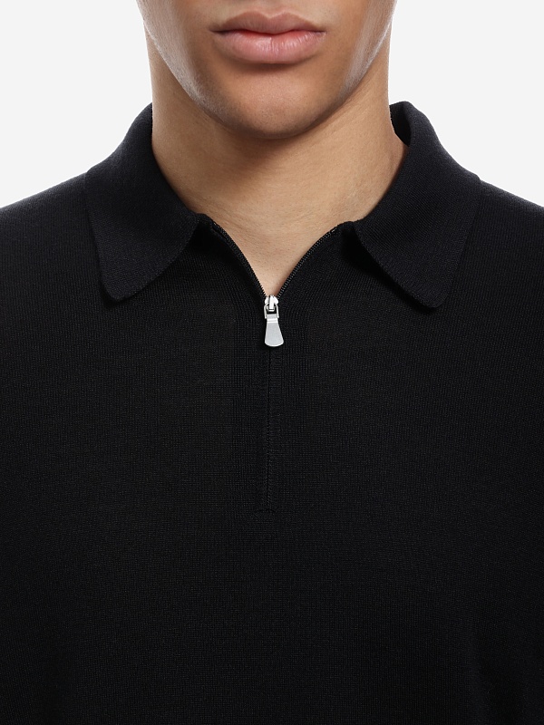 Поло с длинным рукавом муж Barba Napoli 25245 99 - 3