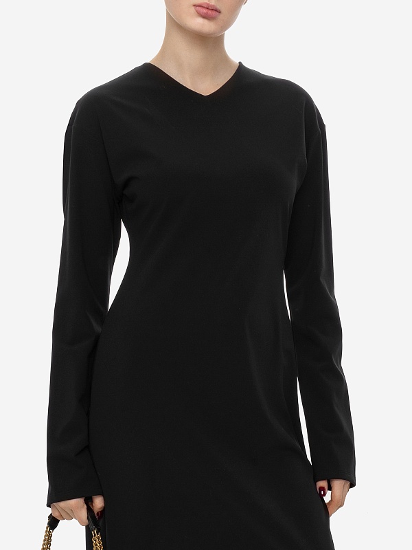 Платье жен THE ROW 7459-K512 BLK BLACK - 5