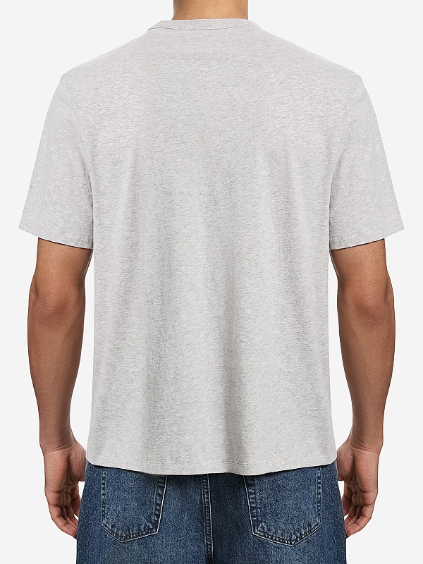 Футболка муж Officine Generale DLCXTEE208 HEATHER GREY - 4